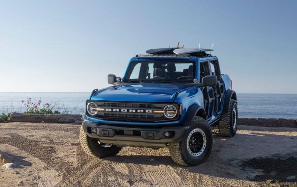 A Ford Bronco 