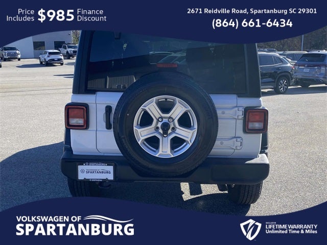 2022 Jeep Wrangler Sport S