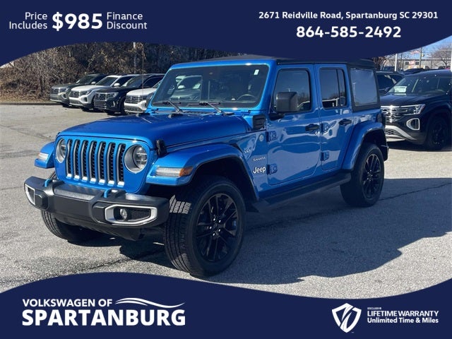 2022 Jeep Wrangler Unlimited Sahara 4xe