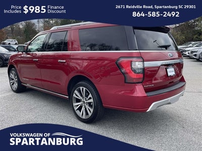 2021 Ford Expedition Max Platinum