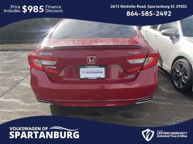 2021 Honda Accord Sport 2.0T