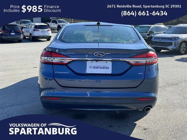 2018 Ford Fusion SE