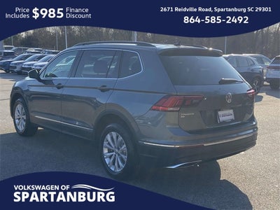 2018 Volkswagen Tiguan 2.0T SE 4Motion