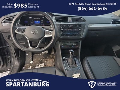 2022 Volkswagen Tiguan 2.0T SE
