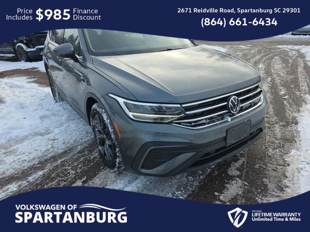 2022 Volkswagen Tiguan 2.0T SE