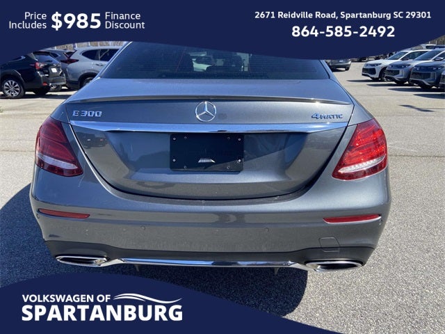 2019 Mercedes-Benz E-Class E 300 4MATIC®
