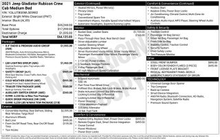 2021 Jeep Gladiator Rubicon