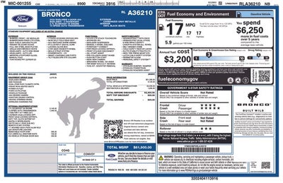 2024 Ford Bronco Badlands