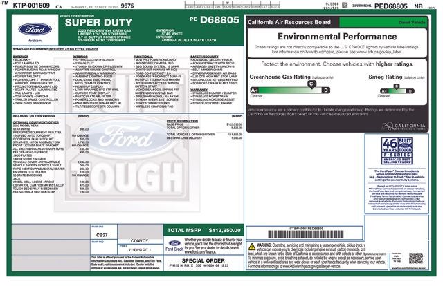 2023 Ford F-450SD Limited DRW