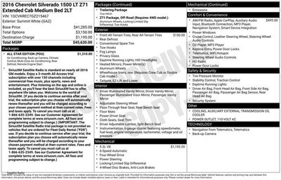 2016 Chevrolet Silverado 1500 LT LT2