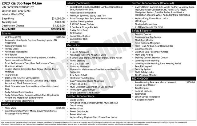 2023 Kia Sportage X-Line