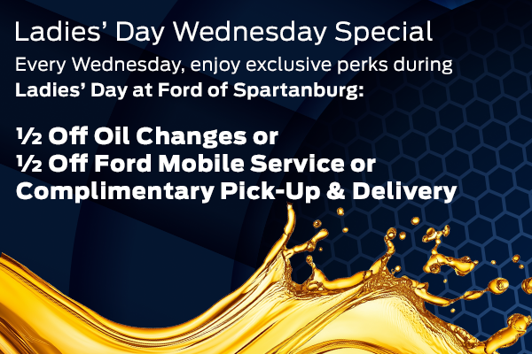 Ladies’ Day Wednesday Special