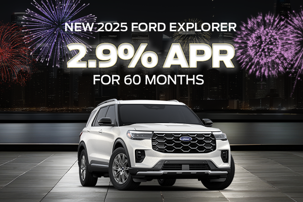 New 2025 Ford Explorer