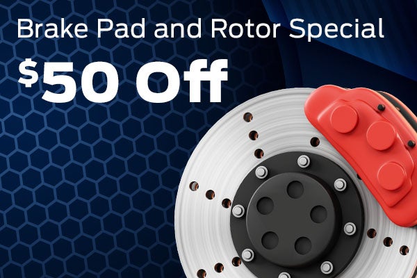 Brake Pad and Rotor Special